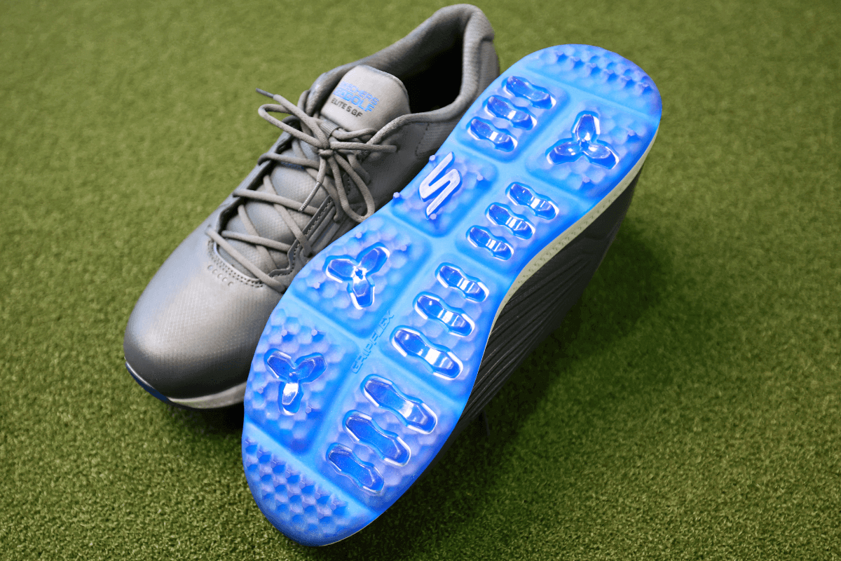 Skechers are some of the best spikeless golf shoes for comfort. 